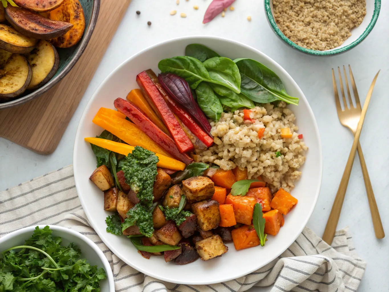 Kasvis+ suunnitelman ateria